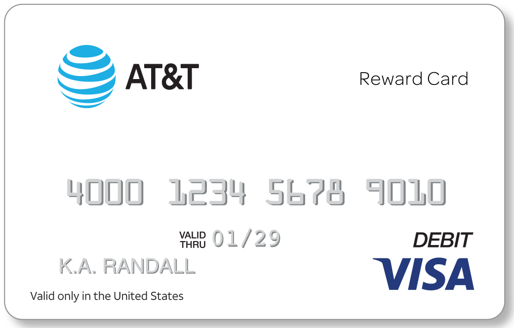 AT&T Reward Card
