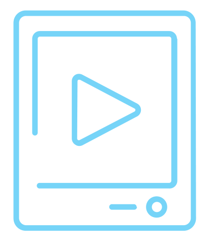 Watch TV on devices icon