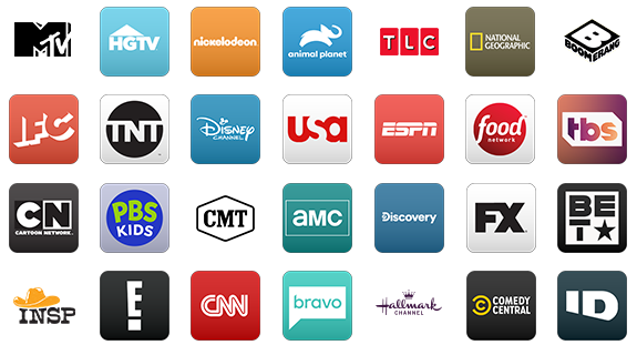 DIRECTV channel logos